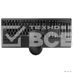 Клавиатура + мышь Rapoo X1960 клав:черный мышь:черный USB, фото2