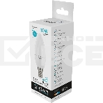 Лампа светодиодная Gauss Elementary 10Вт цок.:E14 свеча 220B 4100K св.свеч.бел.нейт. C37 (упак.:10шт) (33120), фото6