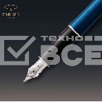Ручка перьевая Parker Sonnet Core F539 (1945364) LaqBlue CT M сталь нержавеющая подар.кор., фото5