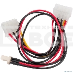 Кабель питания Cablexpert CC-PSU-5, для вентилятора 12V, molex -> molex + 2pin, 15 см, фото3