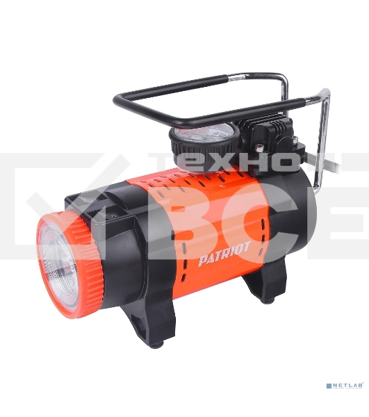 Компрессор автомобильный Patriot CC 1445 черный/оранжевый