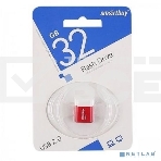 Флешка USB R/W Smartbuy LARA Red (SB32GbLARA-R), 32Gb, USB 2.0, R/W 25/15, красный, фото6