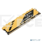 Оперативная память NETAC Shadow, DDR4, 8GB (1x8GB), 3200MHz, CL16, DIMM, с радиаторами, желтый, фото3