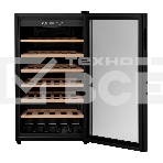 Винный шкаф Kuppersberg RSW 82, отдельностоящий, High-Tech, объем 128 л, вместимость 40 бутылок, диапазон температуры 5-20 градусов, механическое открытие двери, 6 полок из бука, LCD дисплей, уровень шума 38 дБ, черный, фото20