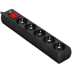 Сетевой фильтр Гарнизон EHLB-1, 5 р, 10А 1.8 м черный, фото8