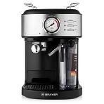 Кофеварка рожковая BRAYER BR1115 черный, исп. кофе - молотый, 1.5 л, 1300 Вт, 15 Бар., фото7