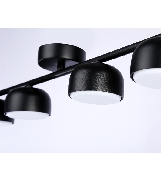 Светильник Ambrella light TN71029/4 BK черный GX53/4 max 12W 600*80*140
