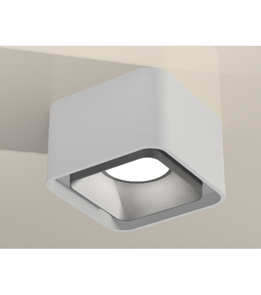 Светильник Ambrella Light XS7832003 SWH/SSL белый песок/серебро песок MR16 GU5.3 (C7832, N7703)