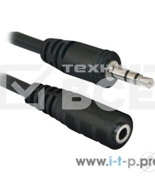 Аудио-кабель Defender Jack02-05 Jack M- Jack F, 1.5 м