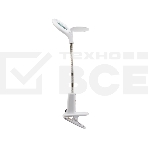Лупа настольная 3D+12D Rexant с подсветкой 60 LED, прищепка, белая, фото4