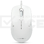 Мышь проводная Crown CMM-502 белый, 1000 dpi, USB, кнопки - 3, фото 1