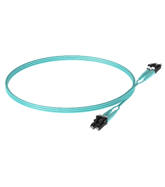 Патч-корд Panduit FX2ELLNLNSNM002 2x50/125 OM3 LC дуплекс-LC дуплекс 2м LSZH аквамарин