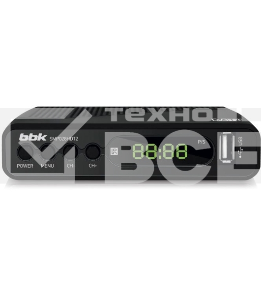 Ресивер BBK SMP028HDT2 черный