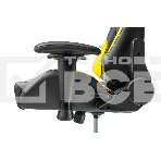Кресло игровое Бюрократ VIKING 5 AERO YELLOW черный/желтый искусственная кожа, фото11