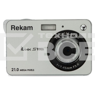 Фотоаппарат Rekam iLook S990i серебристый 21Mpix 2.7