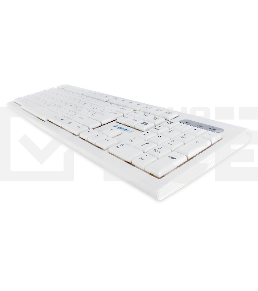 Клавиатура Gembird KB-8354U проводная, USB, бежевый/белый
