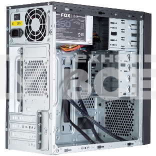 Компьютерный корпус Foxline FL-733(R)-FZ500R  mATX, 2x5.25EXT, 2x3.5EXT, 5x3.5INT, 2xUSB3.0, HDA, w/o FAN, w/450W ATX PSU, w/1.2m EU pwr cord