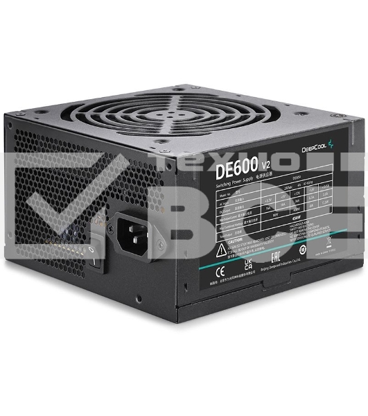 Блок питания Deepcool / GamerStorm  DE600, 450Вт, 120мм, черный