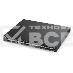 Коммутатор ZYXELXGS4600-52F AC L3 Managed Switch, 48 port Gig SFP, 4 dual pers. and 4x 10G SFP+, stackable, dual PSU AC, фото2
