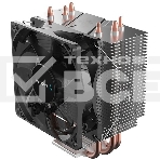 Кулер для процессора DEEPCOOL GAMMAXX 300 FURY серебристый, 95 мм, алюминий/медь, 1800 об/мин, 21 дБ, 4 pin, 130 Вт, 130.5 мм, фото9
