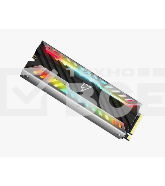 Накопитель SSD Netac NV3000 RGB, 2TB, PCIe 3.0 x4, M.2 2280, NVMe, R/W 3500/2100, с радиатором