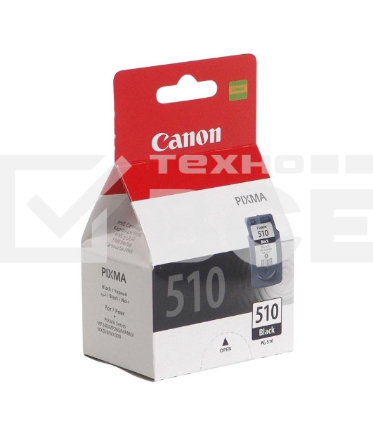 Картридж струйный PG-510Bk (2970B007) черный (220 стр.) для Canon PIXMA MP240, 260, 480, MX320, 330