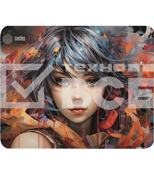Коврик для мыши Cactus Girl 400x300x3мм (CS-MP-PRO11XL)