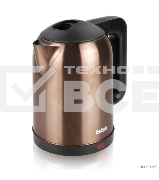 Чайник электрический BBK EK1809S медный/черный