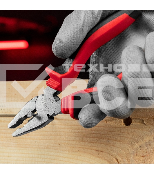 Плоскогубцы комбинированные Matrix 17091 180 мм, хром-ванадий, двухкомпонентные рукоятки