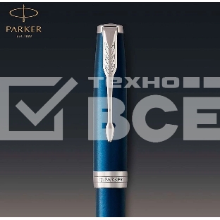 Ручка перьевая Parker Sonnet Core F539 (1945364) LaqBlue CT M сталь нержавеющая подар.кор.