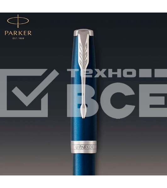 Ручка перьевая Parker Sonnet Core F539 (1945364) LaqBlue CT M сталь нержавеющая подар.кор.