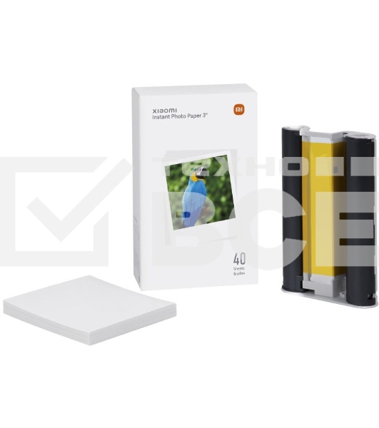 Бумага для фотопринтера Xiaomi Instant Photo Paper 3