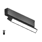 Управляемый светодиодный светильник для шинопровода GL1322 BK черный IP20 12W 3000K-6400K 220V 120° 232*25*112 (Без ПДУ), фото8