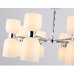 Люстра Ambrella light LH56085/16 СH/FR хром/белый матовый E14*16 max 40W D860*510, фото8