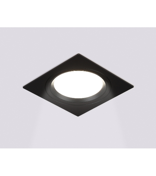 Светильник Ambrella light TN51917 BK черный GX53 max 12W 115*115*23