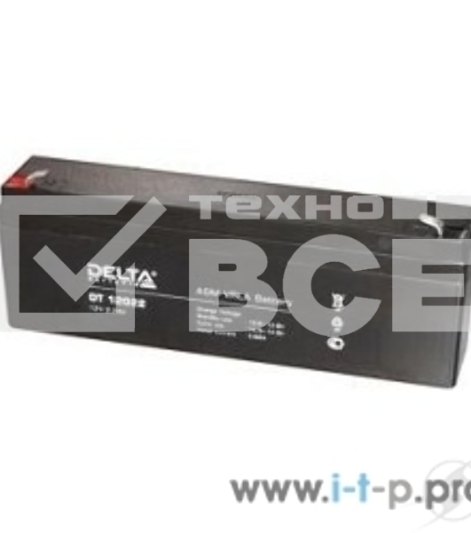 Батарея Delta DT 12022 (12V, 2.2Ah)