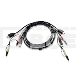 Кабель для переключателей ATEN Custom USB 2.0 HDMI KVM Cable L:1.8m*2L-7D02UH, фото 1