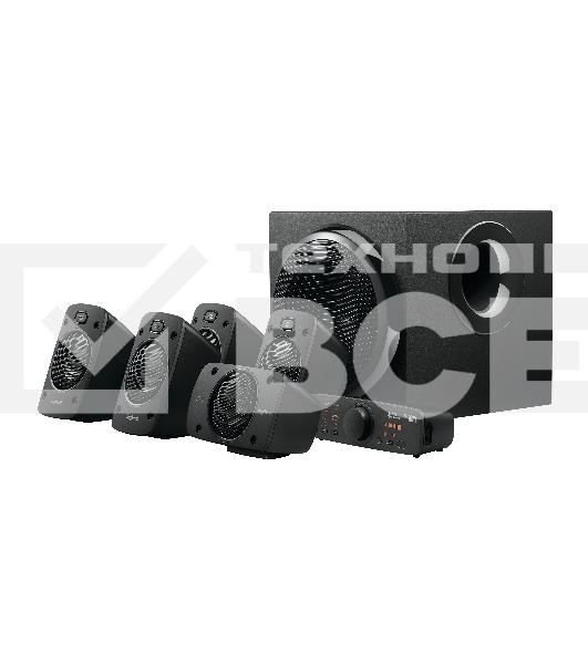 Колонки Logitech Z906 5.1 черный 500Вт