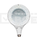 Лупа настольная 3D+12D Rexant с подсветкой 60 LED, прищепка, белая, фото5
