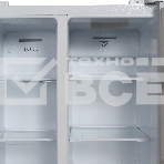 Холодильник Hyundai CS4502F белый двухкамерный Side by Side 271/165л морозилка сбоку, фото6