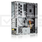 Компьютерный корпус с блоком питания 300Вт. Foxline FL-1001 mATX case, black, w/PSU TFX 300W, w/2xUSB2.0+2xUSB3.0, w/1xcombo audio, w/pwr cord, w/ 8cm FAN, фото6