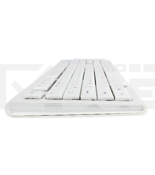 Клавиатура Gembird KB-8354U проводная, USB, бежевый/белый