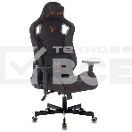 Кресло игровое Knight OUTRIDER черный, ромбик, эко.кожа, с подголов. крестовина металл, фото22