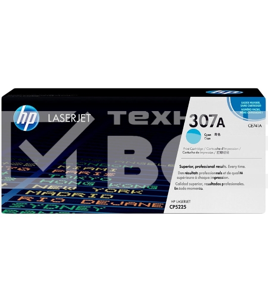 Картридж лазерный HP CE741A голубой Color LJ CP5225 (7300стр.)