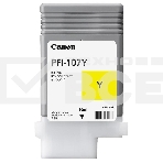 Картридж струйный Canon PFI-107Y (6708B001) желтый (130 мл) для Canon iP F680/685/780/785, фото2