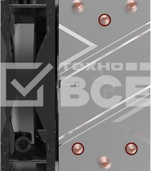 Кулер для процессора DEEPCOOL GAMMAXX 300 FURY серебристый, 95 мм, алюминий/медь, 1800 об/мин, 21 дБ, 4 pin, 130 Вт, 130.5 мм