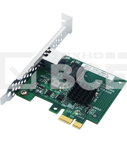 Сетевой адаптер LR-LINK LRES2034PT PCIe x1 1*RJ45 NIC Card   (303523)