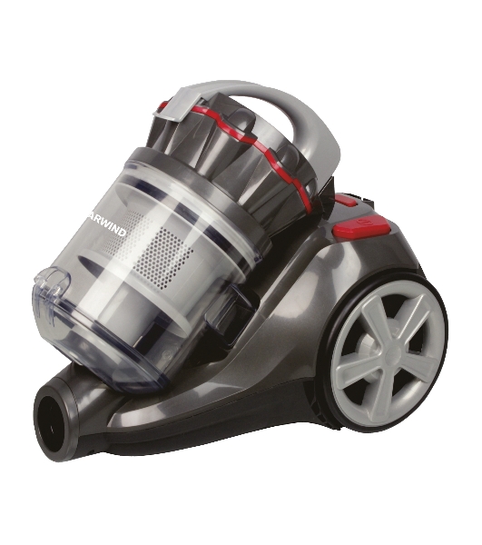 Пылесос Starwind SCV2545 серебристый/черный, 400/2500 Вт, уборка сухая, пылесборник контейнер 3 л