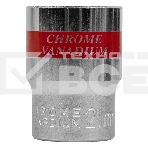 Головка MATRIX 13121торцевая 21мм 6-гранная crv под квадрат 1/2'' хромированная, фото2