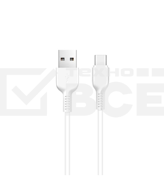 Кабель USB HOCO X20 Flash, USB - Type-С, 2А, 3м, белый